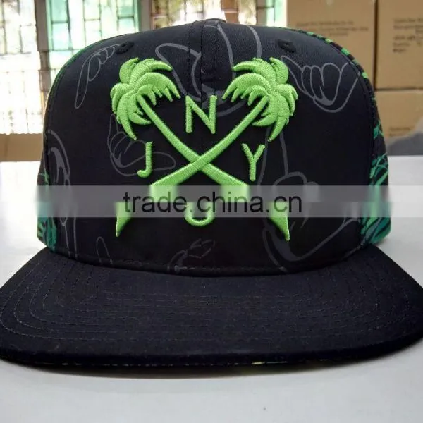 Fashionable Custom 6 Panel Sublimation Printing Snapback Caps Wholesale