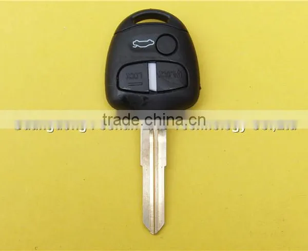 Remote Key Fob 3 Button Remote Key Shell With MIT8 Blade Left Side For Mistubishi Car Key photo-3