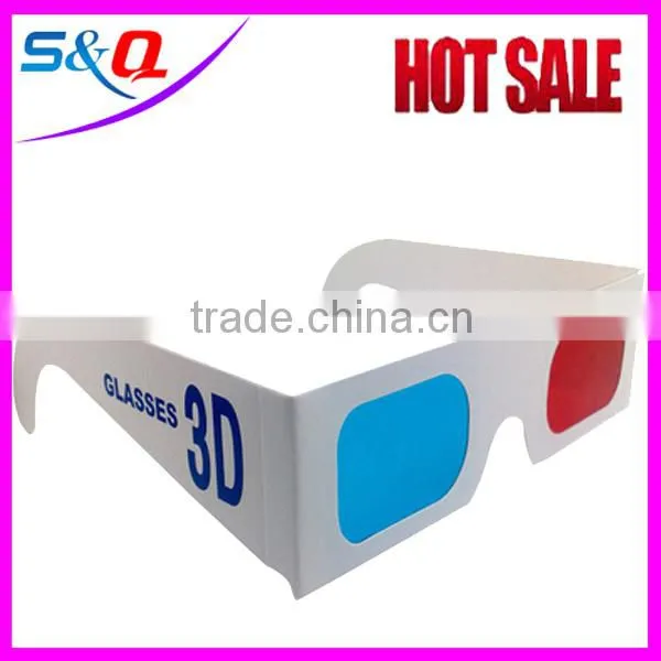 Printed Artwork Red Bule Lens Paper Master Image 3d Glasses photo-6