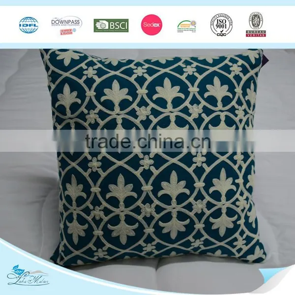 Home Textile Geometric Embroidered Throw Pillow Decorative Cushion