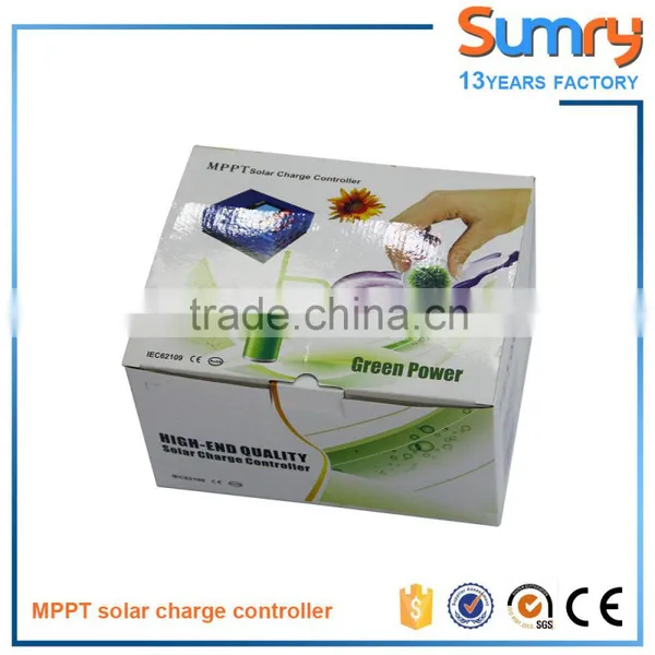 LCD Display 12/24/48v 60a Solar Charge Controller photo-6