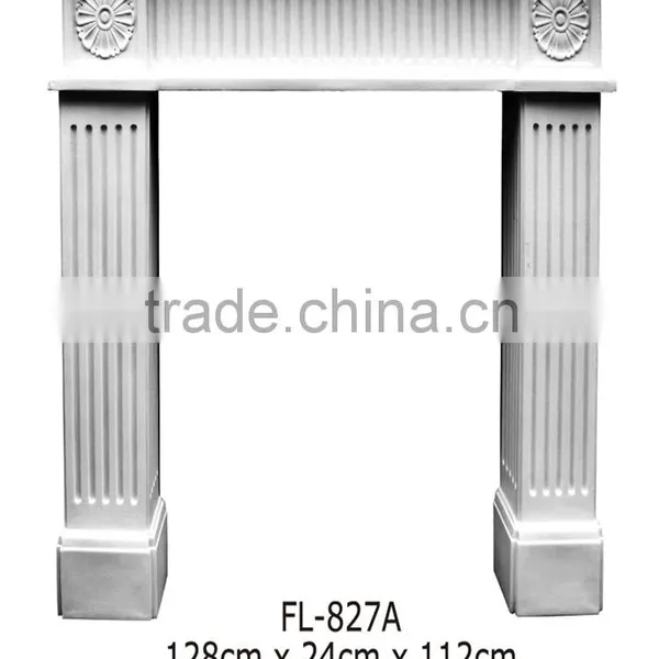 Polystyrene High Quality Beautiful PU Decorative Window Surrounds/marble Fireplace Surround photo-4
