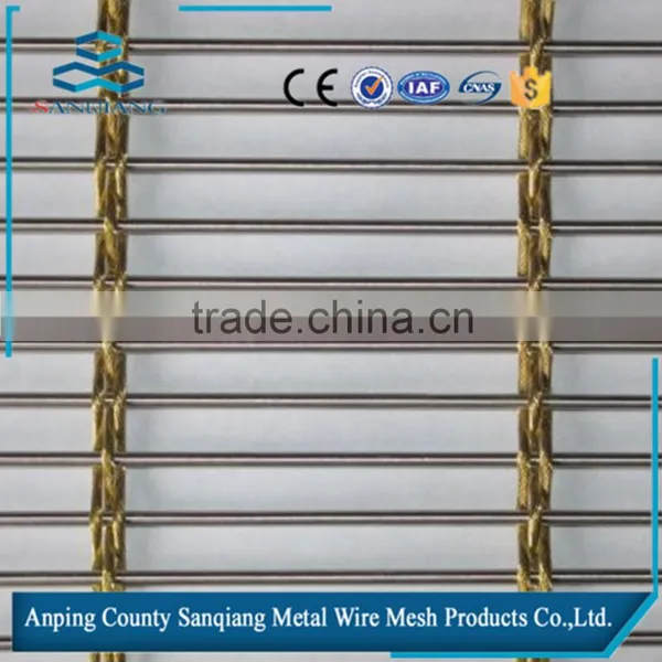 Woven Wire Drapery/Decorative Metal Woven Curtain photo-3