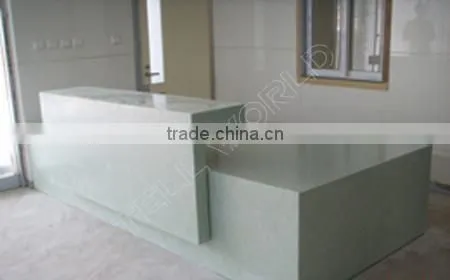 Wholesale Reception Desk/Hot Sales Modern Straight Desks/hotel Reception Desk Size photo-2
