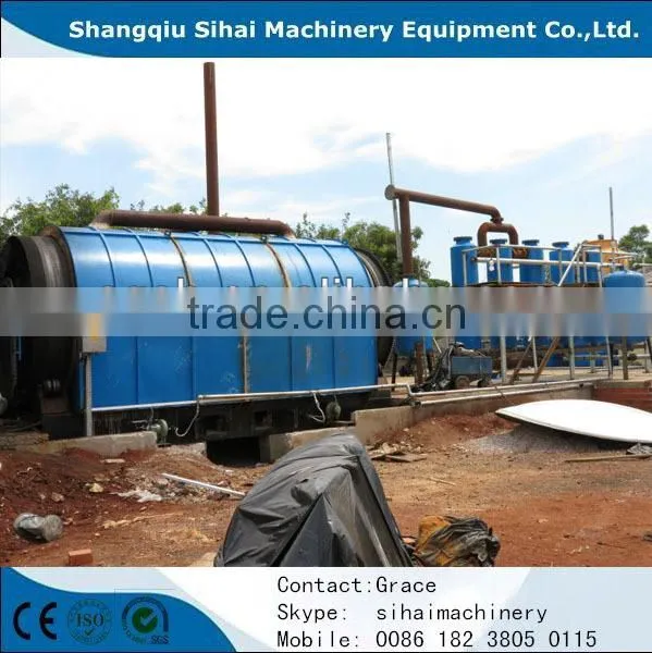 Vertical Distillation Machine/Plant Oil Recycling /oil Refining Machine photo-2