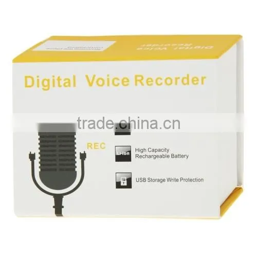 Support MP3 / WAV Mini Professional 8GB LCD Digital Voice Recorder photo-6