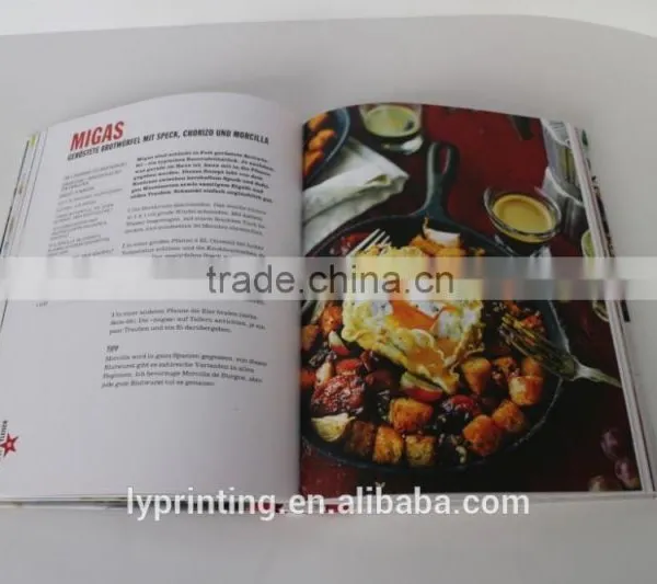 Printing High Quality Hard Cover Cookbook Books for Sale photo-3