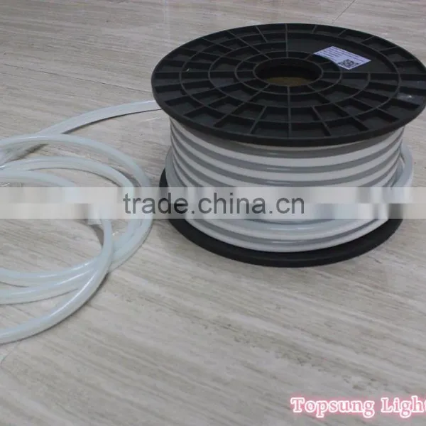 150' Spool 12v Hotsale Green Mini Led Neon Flex Rope Lights 8*16mm for Outdoor Decoration photo-5