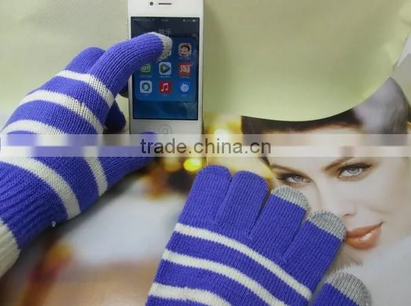 Fashion Warm Winter Soft Touch Screen Gloves For Smartphone Iphone photo-6