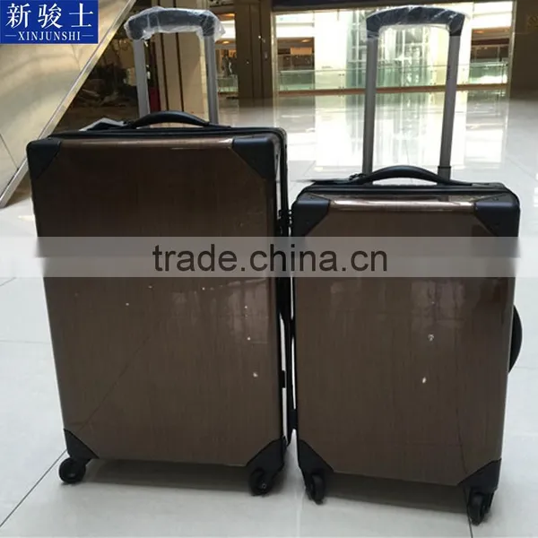 Decent ABS PC Vintage Trolley Luggage Vintage Suitcase photo-3