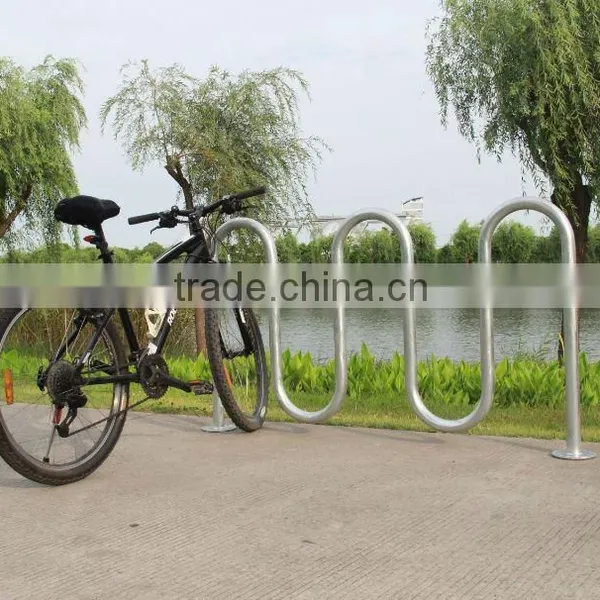2012 Hot-dip Galvanized 48mm 5 Waves Bicycle Rack