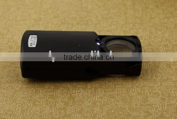 20X -21mm Pull Out Jewelry Magnifier With LED Light /led Pocket Magnifier photo-2