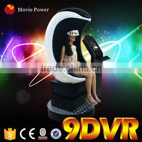 Interactive Virtual Reality Equipment Experience 1/2/3 Seats 360 Degree Egg Vr Cinema Simulator 9d Vr photo-3