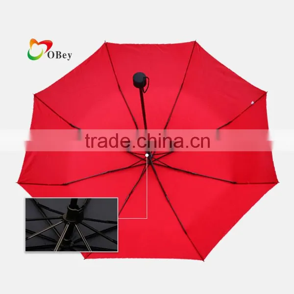 Good Quality Sunny and Rainy 3 Folding Umbrella photo-3