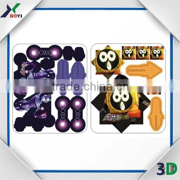 2016 Promotional Toy In Snack Food Package Custom Jigsaw Puzzle Tazos Card