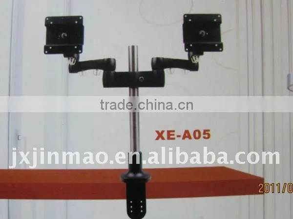 Professional Clamp Mount Single Arm in Desk Swing Aluminium Flexble LCD Frame