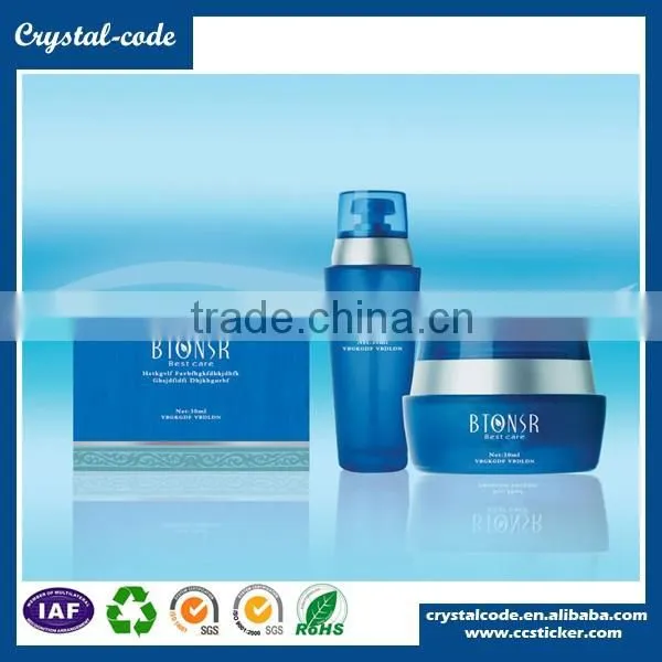 High Quality Removable Double Side Custom Printed Colorful Cosmetics Label photo-3