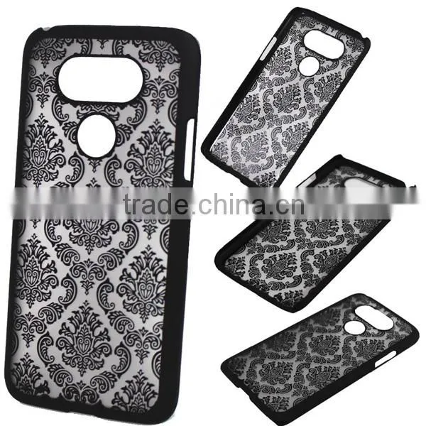 C&T Damask Design Ultra Slim Clear Hard Back Case Cover for LG G5 photo-2