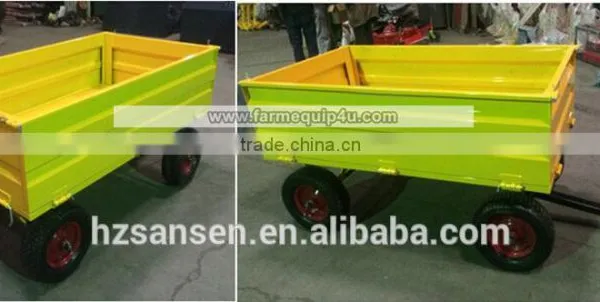 4Wheel ATV Trailer; Garden Utility Cart Dump Trailer photo-3