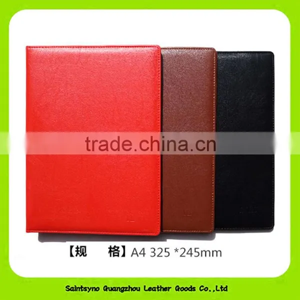 16039 Leather File Organizer Folder Document Holder photo-2
