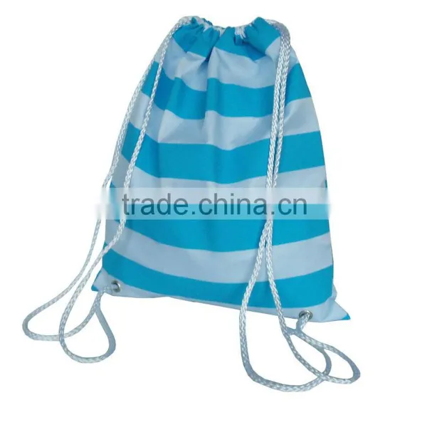 2016 New Arrival Wholesale 600D Polyester Drawstring Bags for Girls ,polyester for Body photo-4