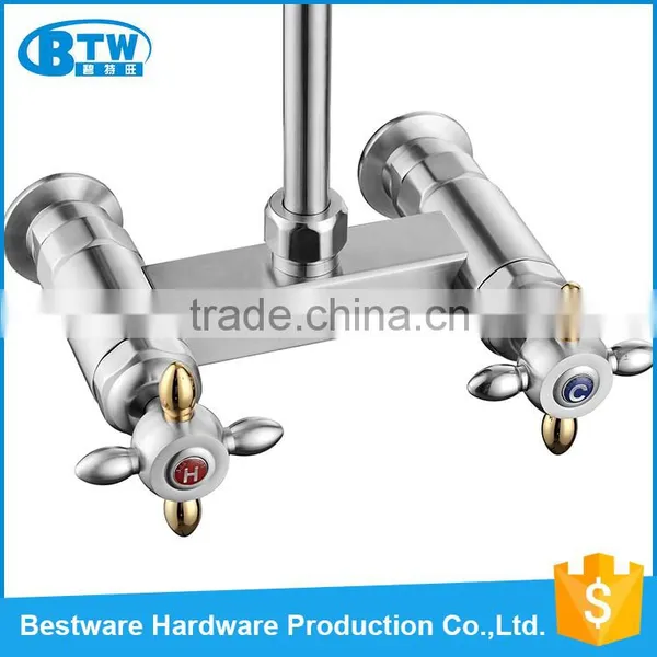 Commercial Pre-rinse Pull Down Wall Mounted Italian Stainless Steel Faucet photo-3