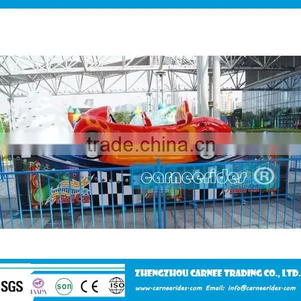 Attractive Amusement Park Ride Mini Flying Car for Sale photo-2