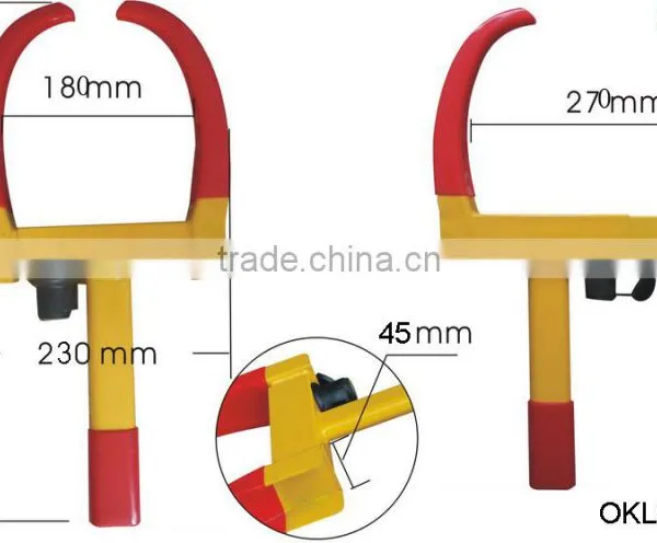 Good Sales Car Wheel Clamp, Anti-theft Car Wheel Clamp, Trailer Wheel Lock photo-3