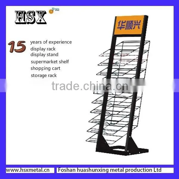 Showroom Simple and Straight Ceramic Tiles Display Rack HSX-159 photo-5