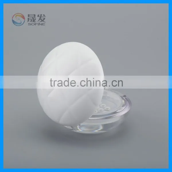Plastic Empty Cosmetic Perforated Loose Powder Jar/container Packaging With Sifter photo-3