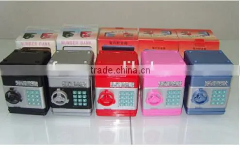 High Quality Kids Toy Mini Passpord Piggy Bank , Mini Atm Toy Bank , Safe Money Box photo-4