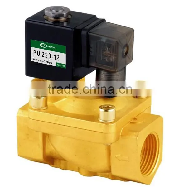 PU220-04 AC220V 2/2 Way Water Solenoid Valve photo-6