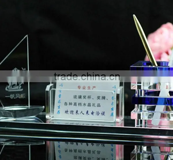 Morden Clear Crystal Office Set photo-2