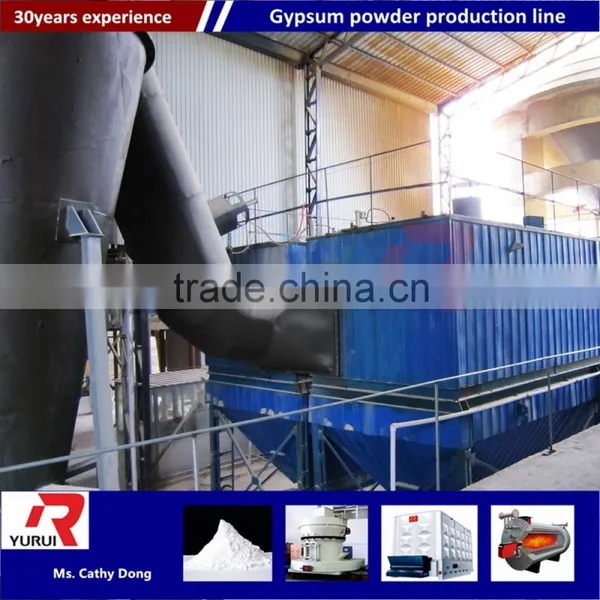 Easy Operating Natural Gypsum Powder Plant Machinery Plaster Making Machine photo-4