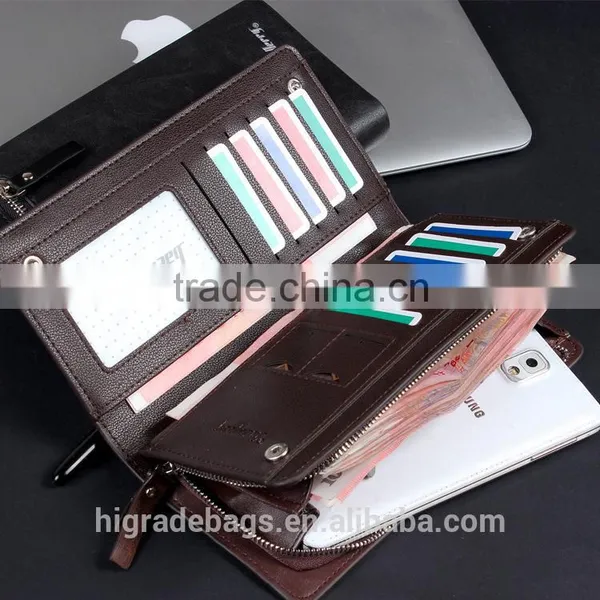 Hotsale Baellery Men Business PU Leather Wallet for Young Man photo-3