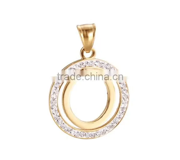 18k Plating Aluminum Chain Metal Pendant Necklace -jewelry Wholesale photo-4