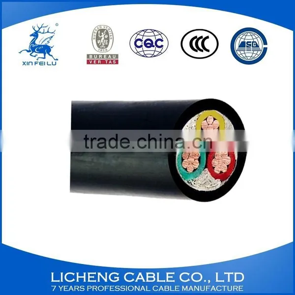 Xlpe Insulated Pvc Sheathed Power Cable 3x120mm2 Copper Electrical Cable photo-6