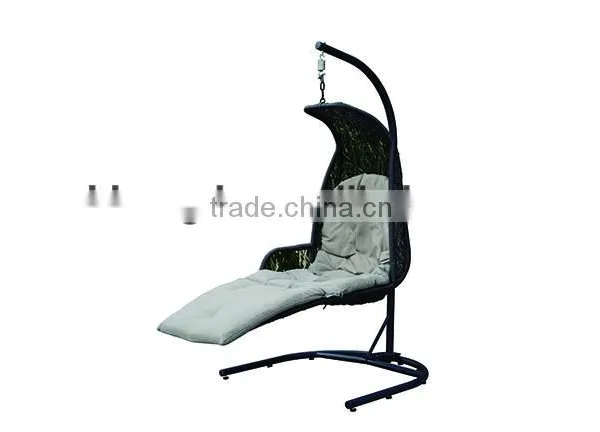 Outdoor Furniture Hanging Egg Chair With Stand photo-2