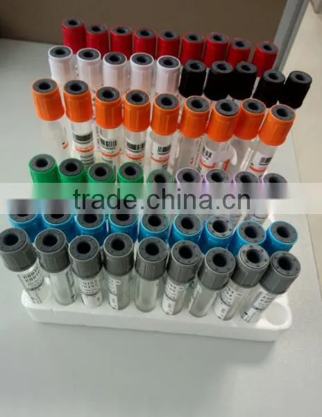 Disposable Laboratory Plastic Single Use Vacuum EDTA Blood Collection Tube photo-2