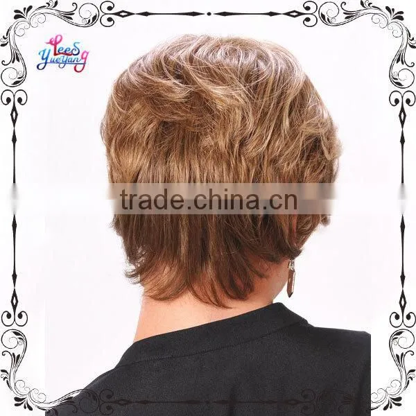 Simple Impressive Natural Brown and Blonde Flicker Wigs photo-3