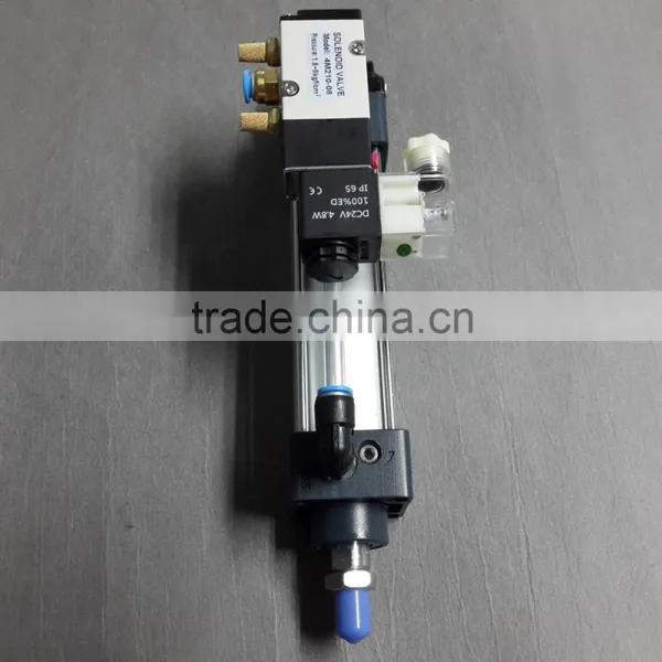 Best Price 4M Series 2 Position 5 Way Solenoid Valve Air Valve With SC Pneumatic Cylinder Group
