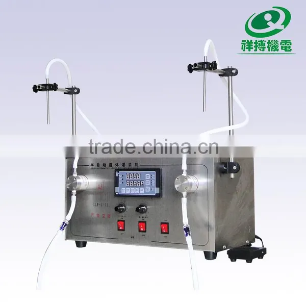 Double Heads 50ml e Liquid Filling Machine