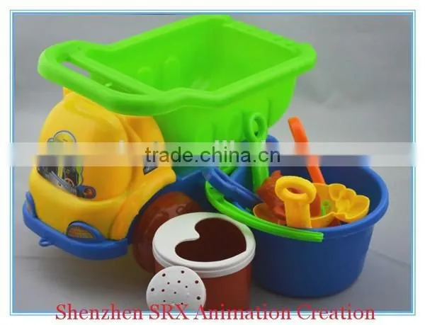 OEM Wholesale Plastic Trolley Sand Pit Tools Set Beach Toys Summer Toys,outdoor Summer Toys Colorful Beach Toys,play Summer Toys photo-3