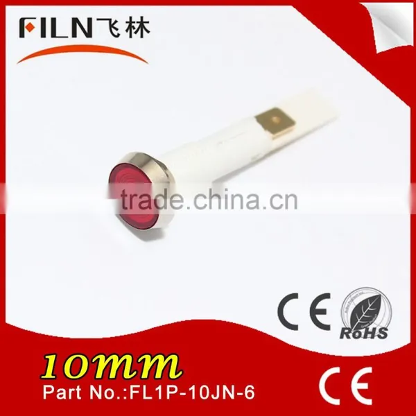 Waterproof Plastic 10mm Blue Color 12VDC LED Signal Lamp for Oven photo-6