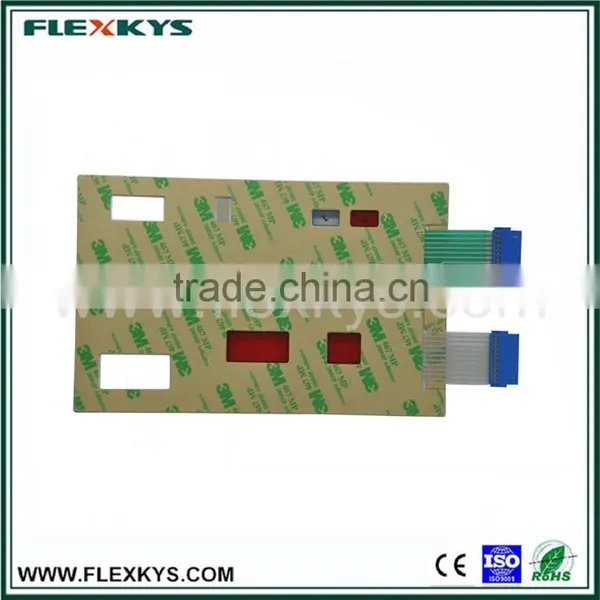 LCD Window Membrane Switch With LED Light photo-2