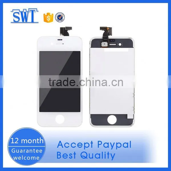 Fast Arrival and Accept Paypal for Iphone 4g Touch Screen Display Lcd and Cover Lens