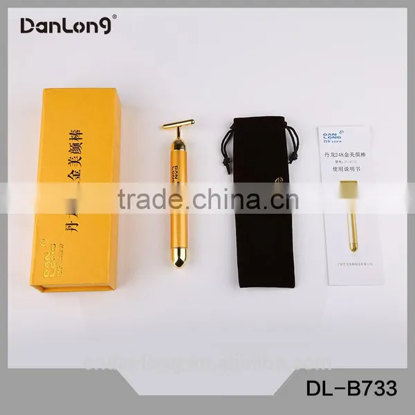24K Gold Beauty Bar Vibrating Facial Massage photo-6