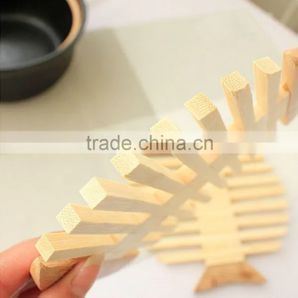 High Quality Promotional Cheap Heat Cup Hot Kitchen Bamboo Pot Holder photo-5