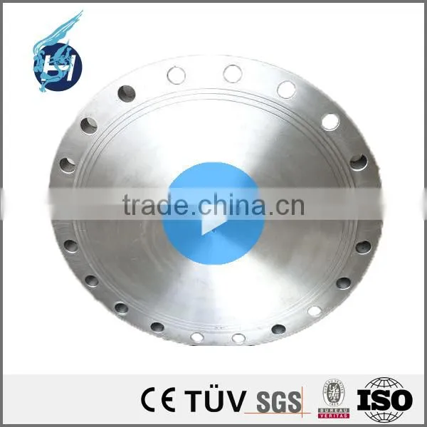 Cnc Precision Aluminum Brass Stainless Steel Wide Flange Beams Slip Blind Flange Coupling Applications End Gate Valves With the photo-2