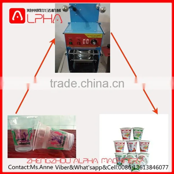 Heat Sealing Machine/plastic Cup Heat Sealing Machine /cup Mouth Sealer photo-4